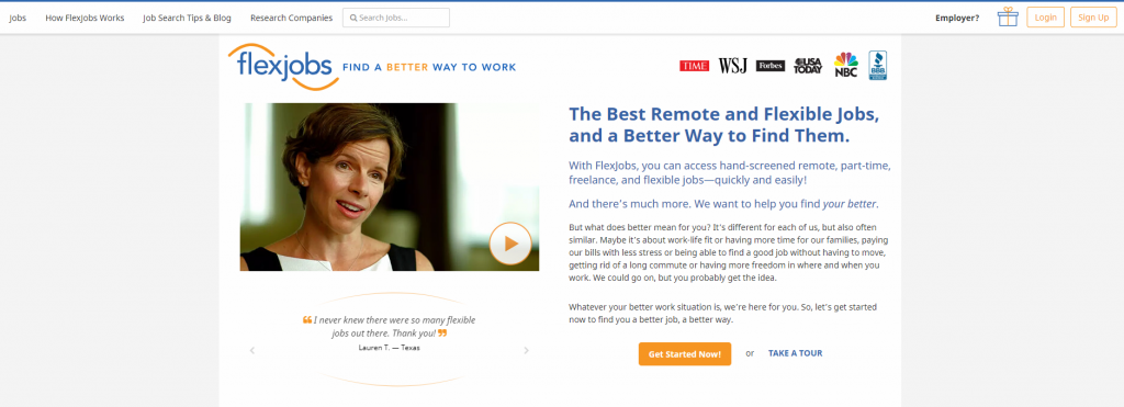 remote work flexjobs